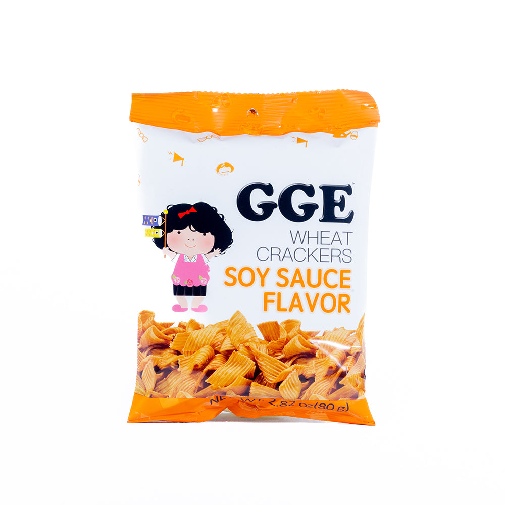 GGE Wheat Crackers Soy Sauce Flavor