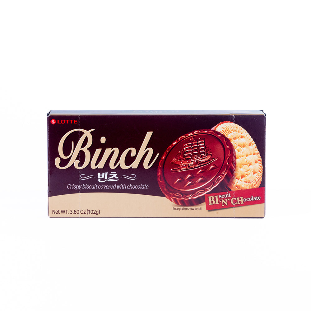Binch Chocolate Covered Biscuit (12 Pieces)