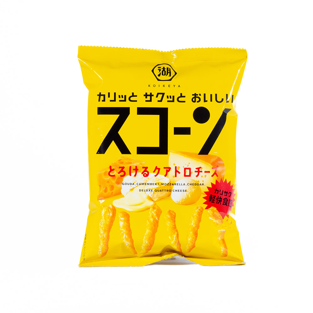 Scorn Corn Puffs Deluxe Quattro Cheese