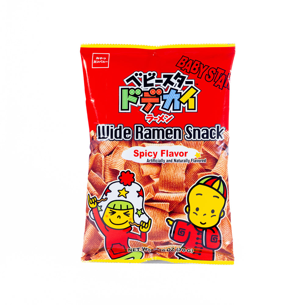 Wide Ramen Snack Spicy Flavor