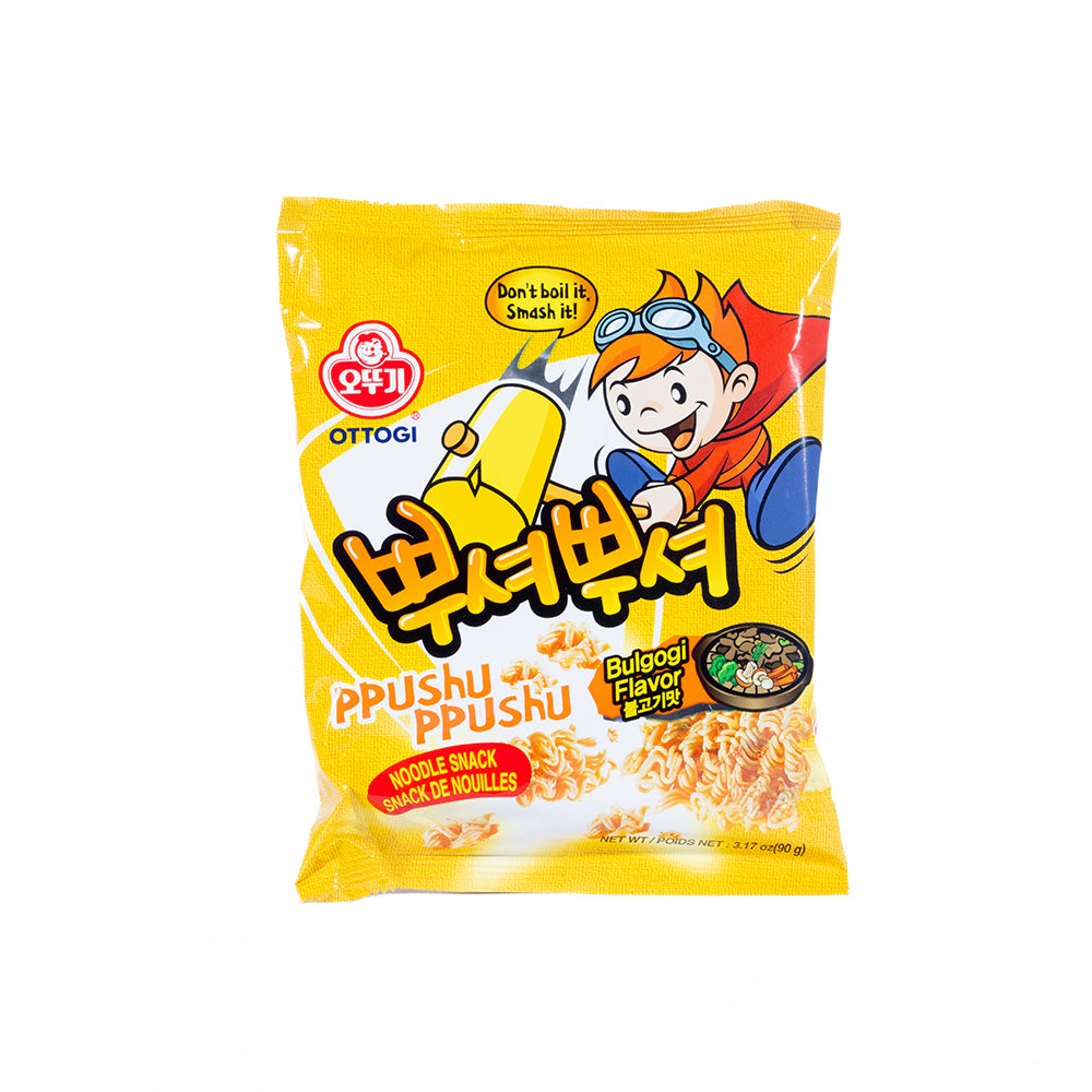 Ppushu Ppushu Noodle Snack Bulgogi Flavor