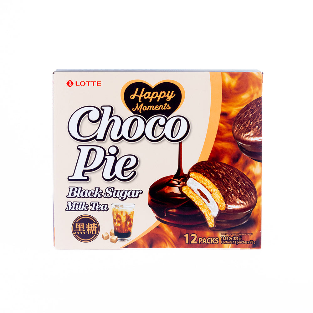 Choco Pie Black Sugar Milk Tea (12 Pieces)