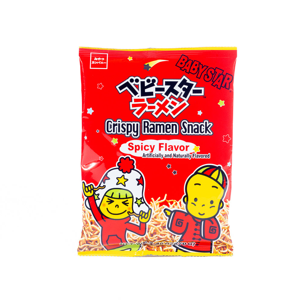 Crispy Ramen Snack Spicy Flavor