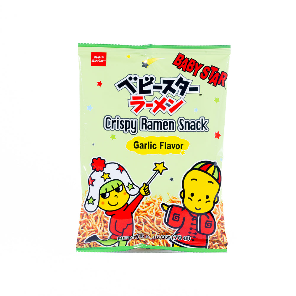 Crispy Ramen Snack Garlic Flavor