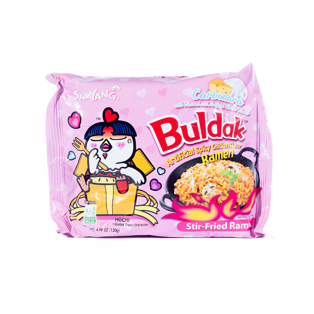 Buldak Spicy Chicken Ramen Carbonara Flavor