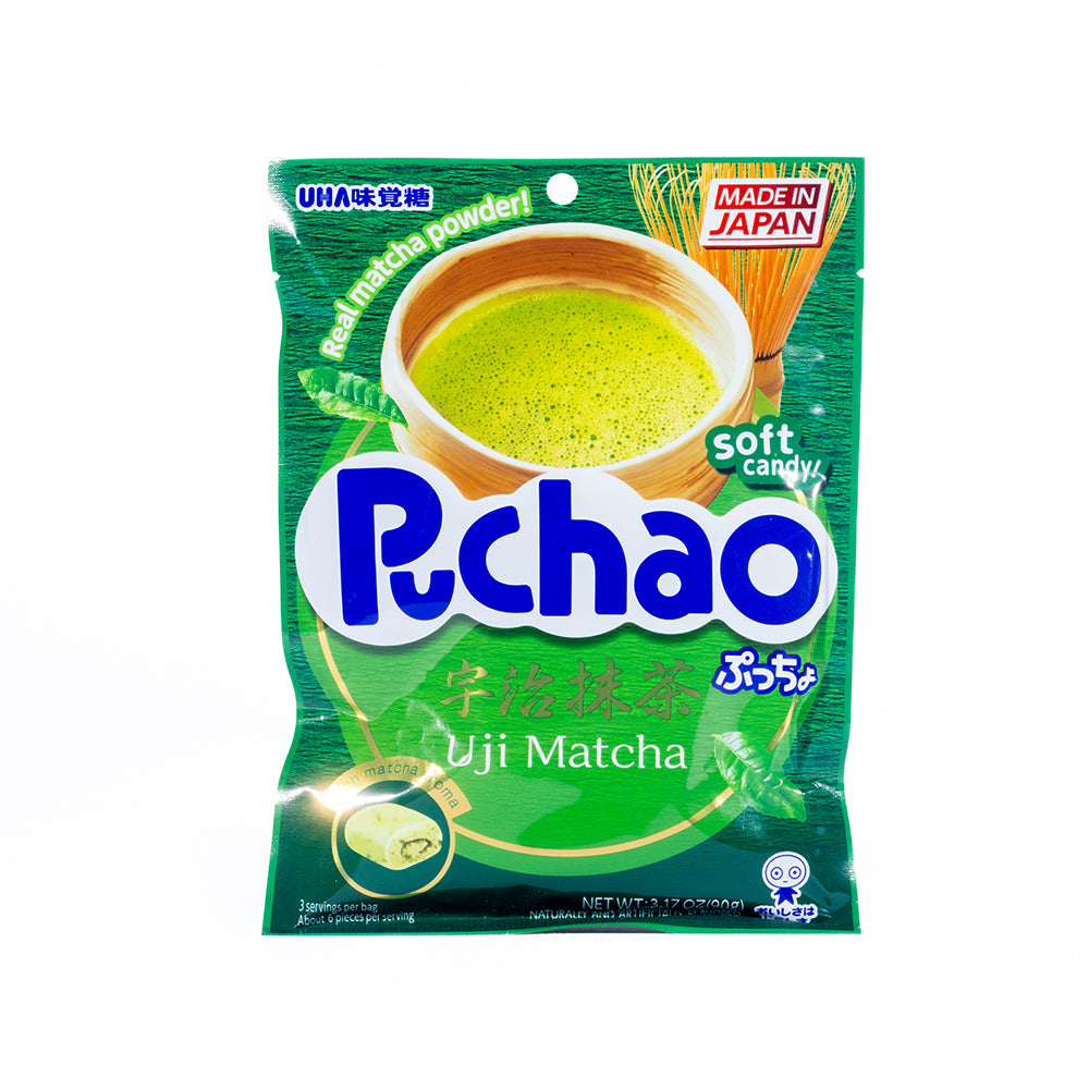 Puchao Uji Matcha Soft Candy (17-18 Pieces)