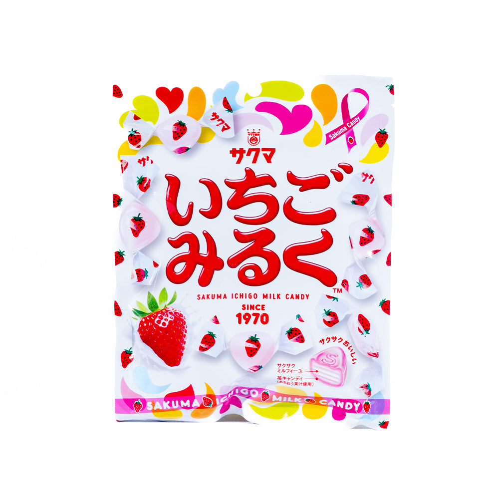 Ichigo (Strawberry) Milk Candy (14 Pieces)