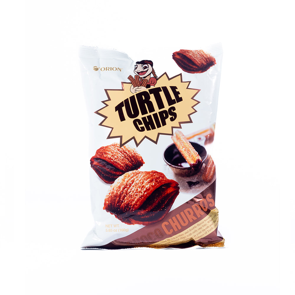 Turtle Chips Chocolate Churros Flavor