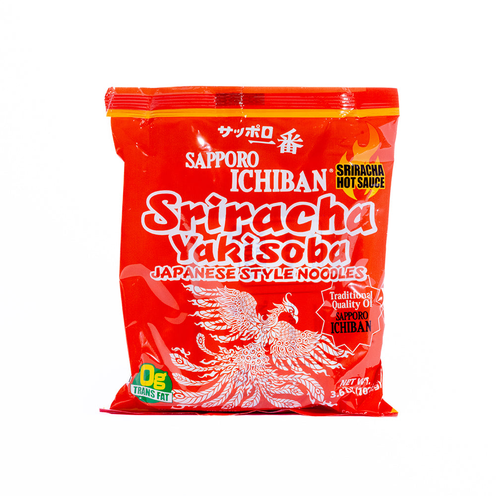 Sapporo Ichiban Instant Noodle Sriracha Yakisoba