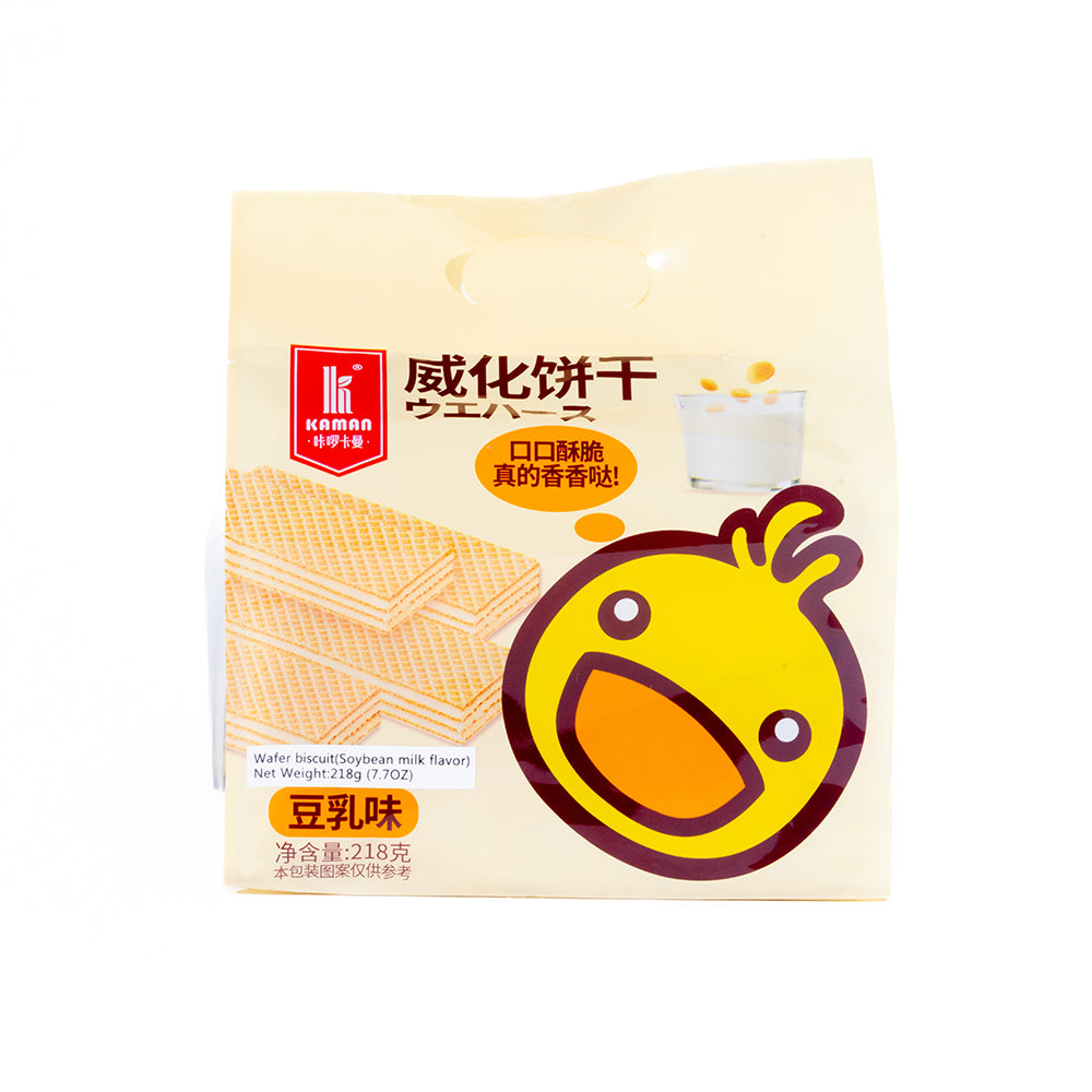Wafer Biscuit Soybean Milk Flavor (18 Pieces)
