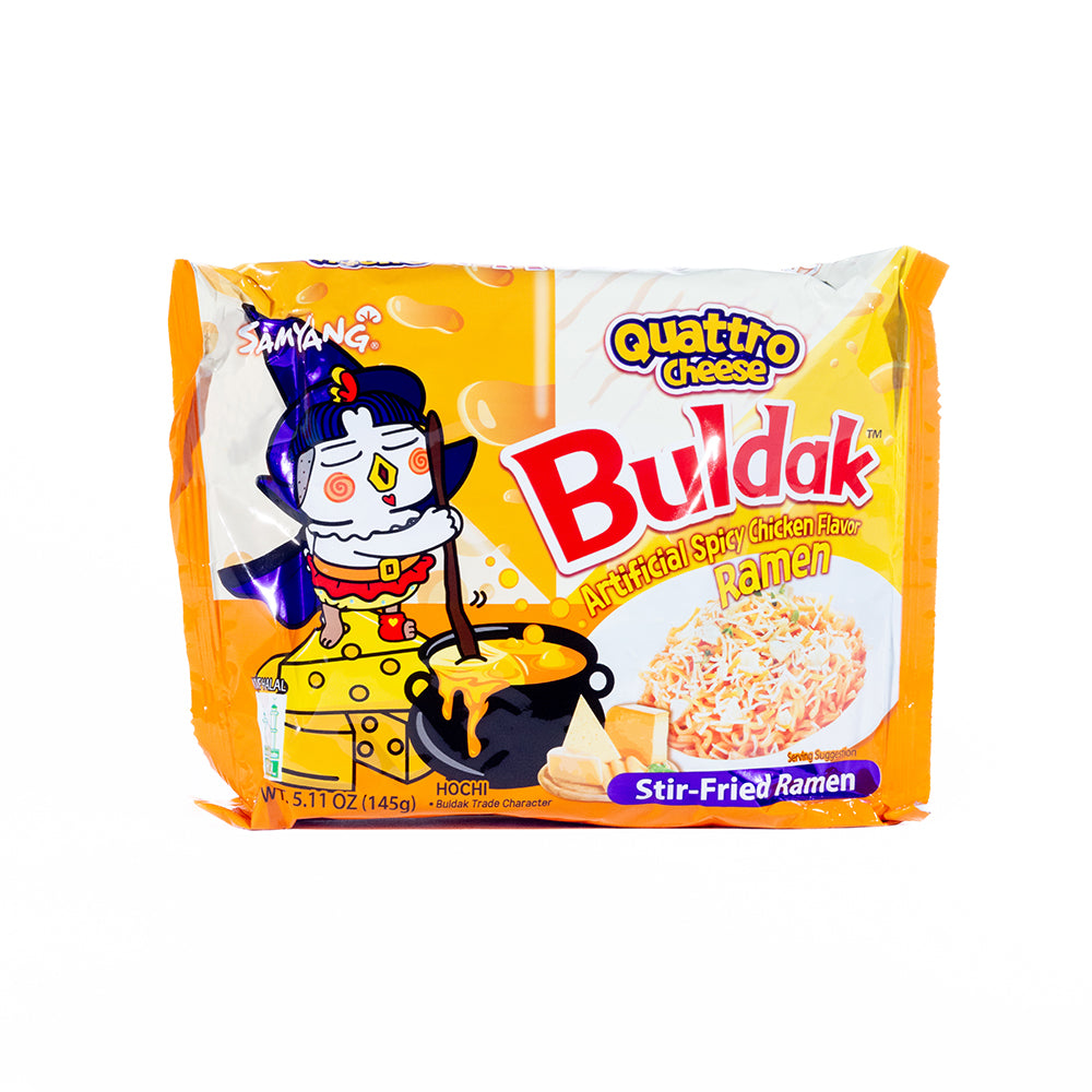 Buldak Spicy Chicken Ramen Quattro Cheese Flavor