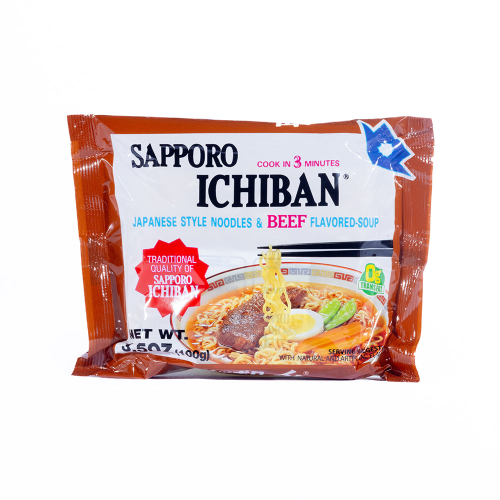 Sapporo Ichiban Instant Noodle Beef Flavor