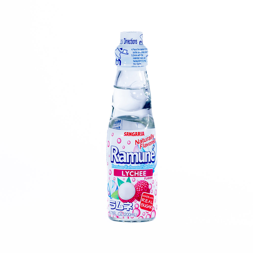 Ramune Carbonated Soft Drink Lychee