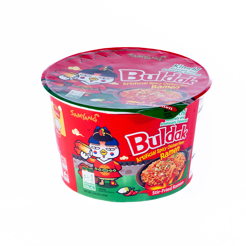 Buldak Spicy Chicken Ramen Kimchi Big Bowl Noodle