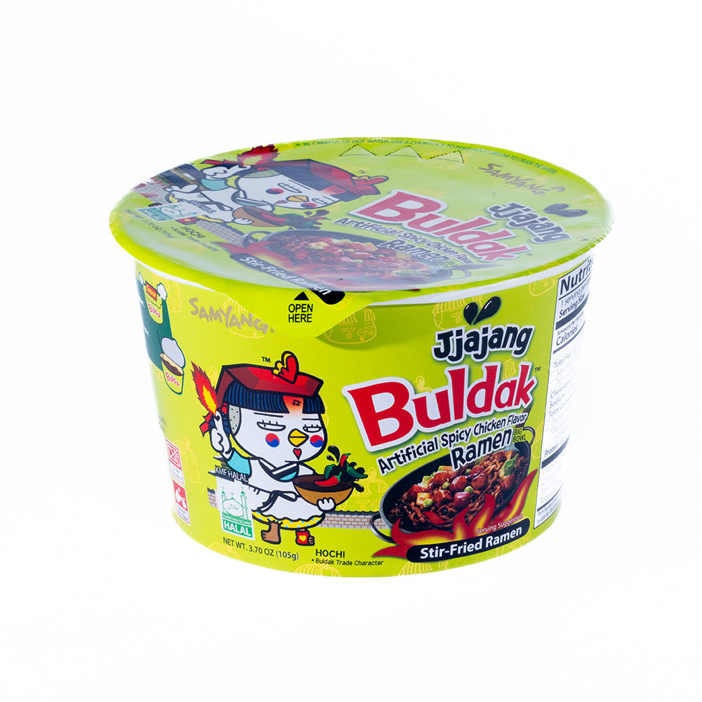 Buldak Spicy Chicken Ramen Jjajang Flavor Big Bowl Noodle
