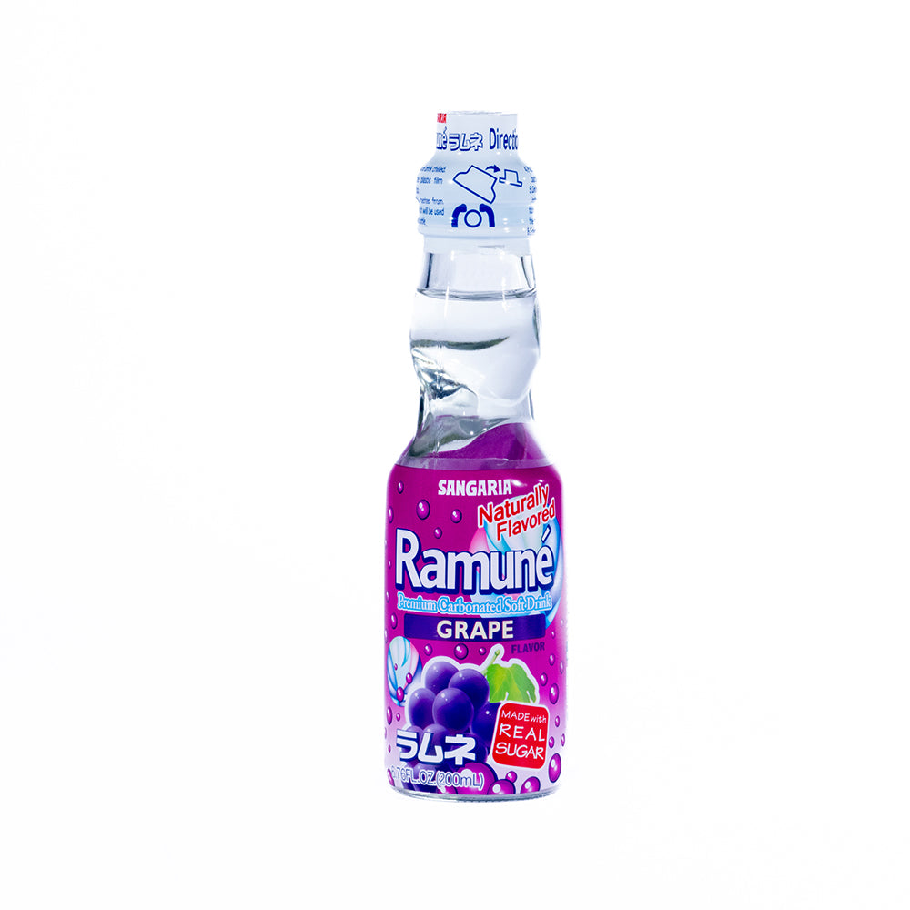 Ramune Carbonated Soft Drink Grape