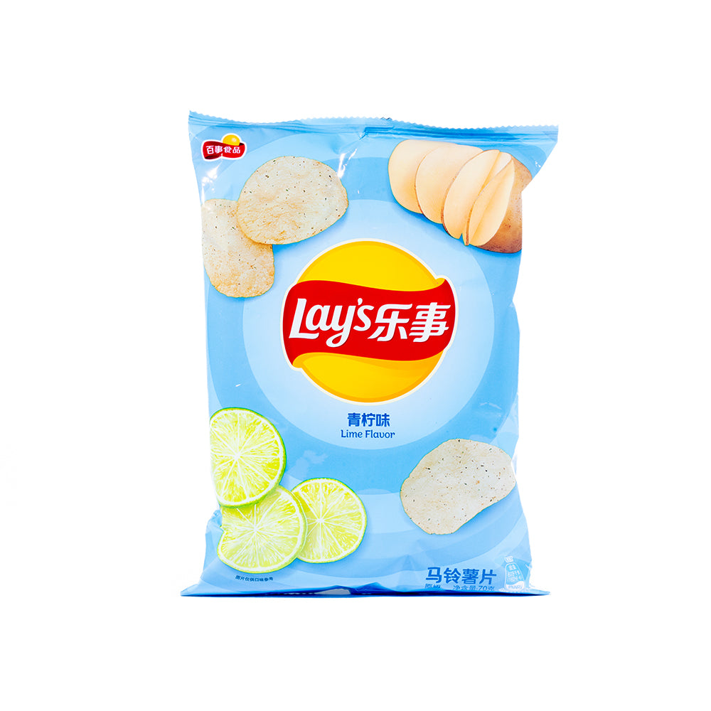 Lay's Potato Chips Lime Flavor MunchFans