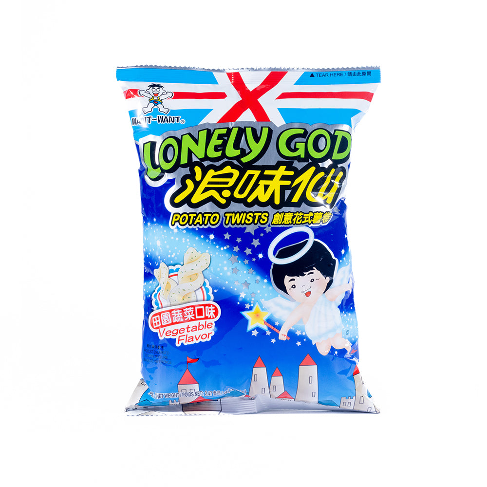 Lonely God Potato Twists Vegetable Flavor