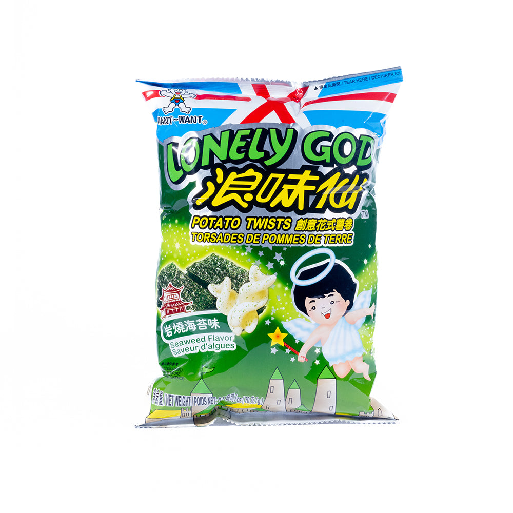 Lonely God Potato Twists Seaweed Flavor
