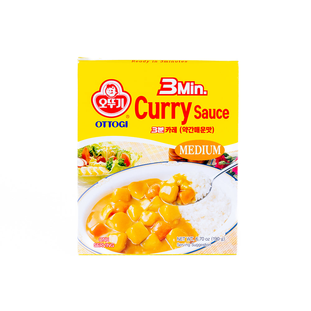 3 Minutes Curry Sauce Medium