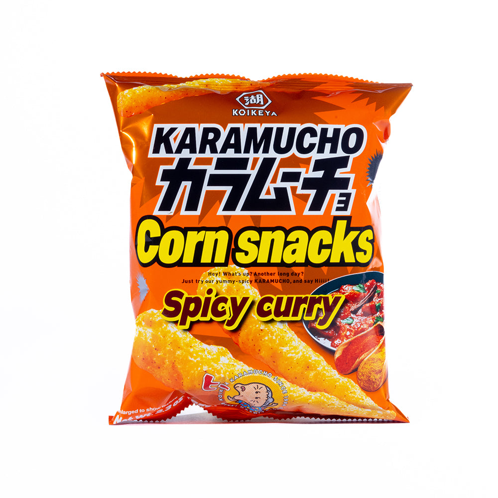 Karamucho Corn Snacks Spicy Curry
