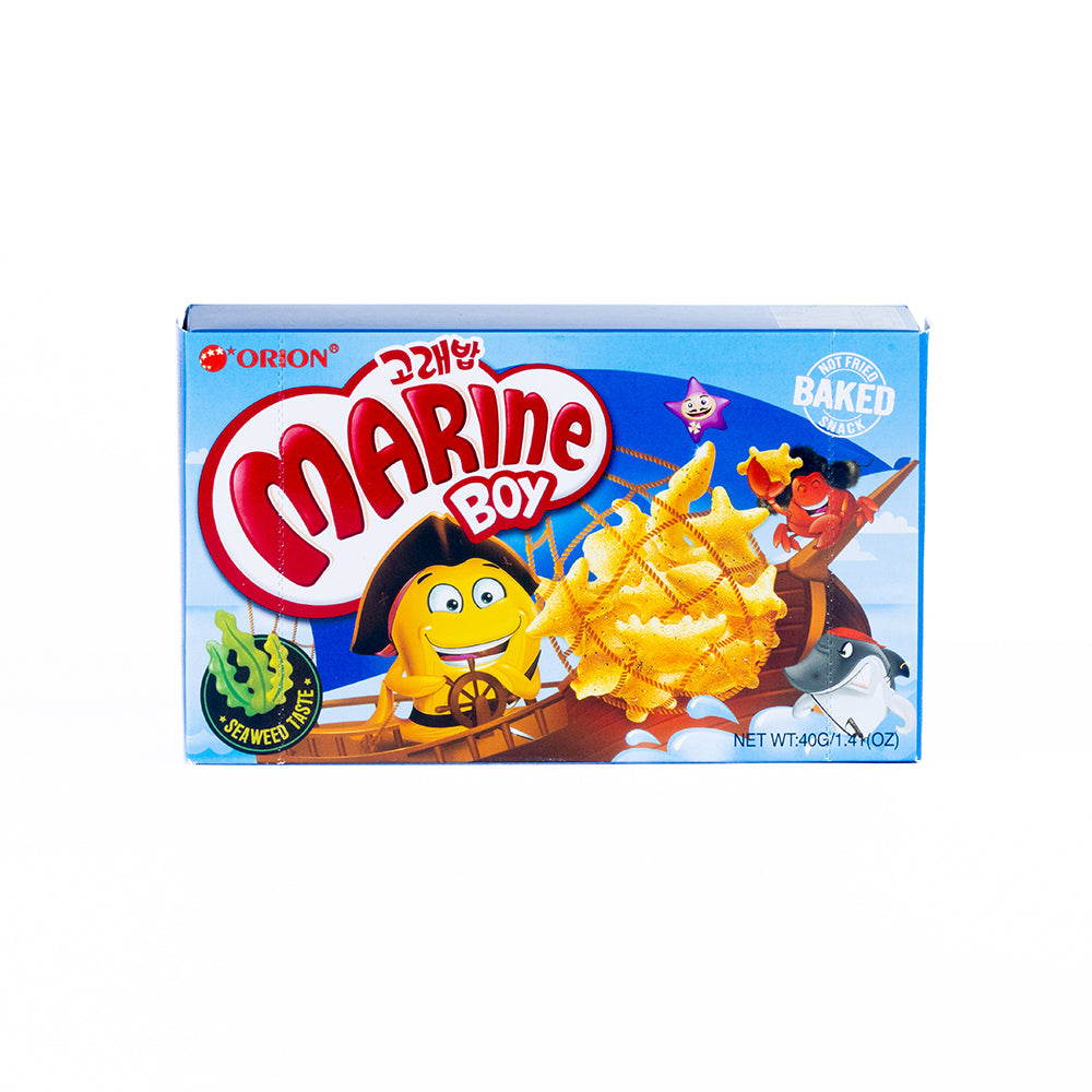 Marine Boy Seaweed Flavored Baked Snack