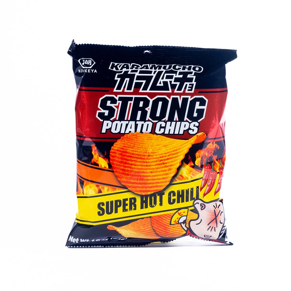 Karamucho Strong Potato Chips Super Hot Chili