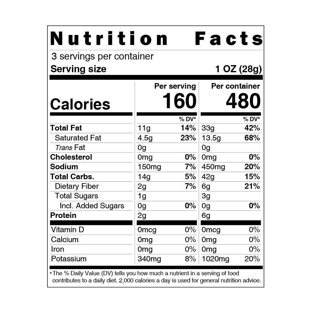 Potato Chips Seaweed & Salt