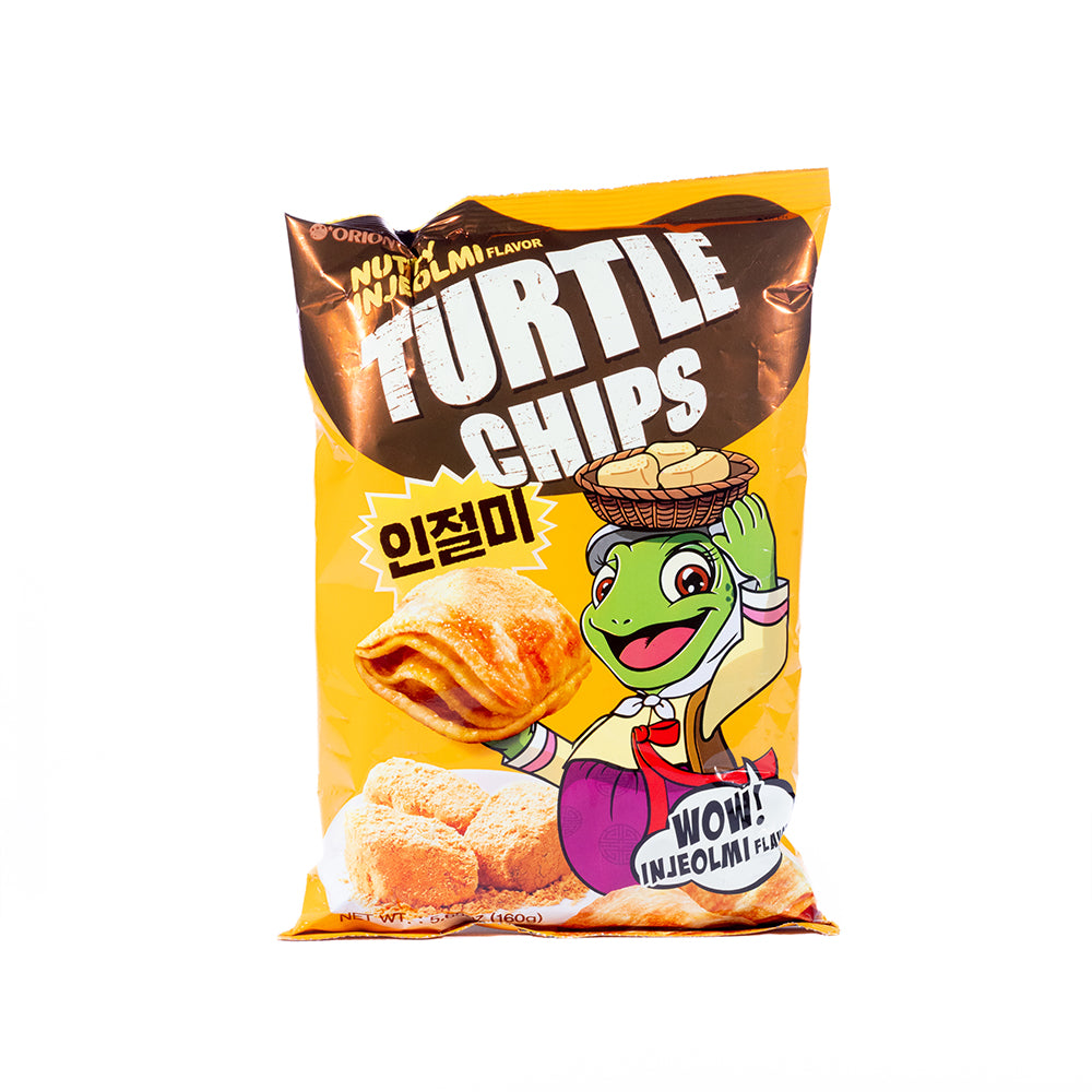 Turtle Chips Nutty "Injeolmi" Flavor