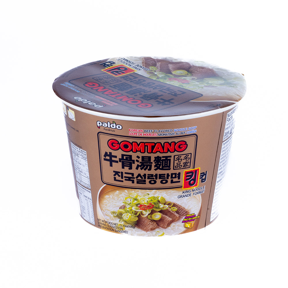 Gomtang Korean Beef Soup Flavor Big Bowl Noodle