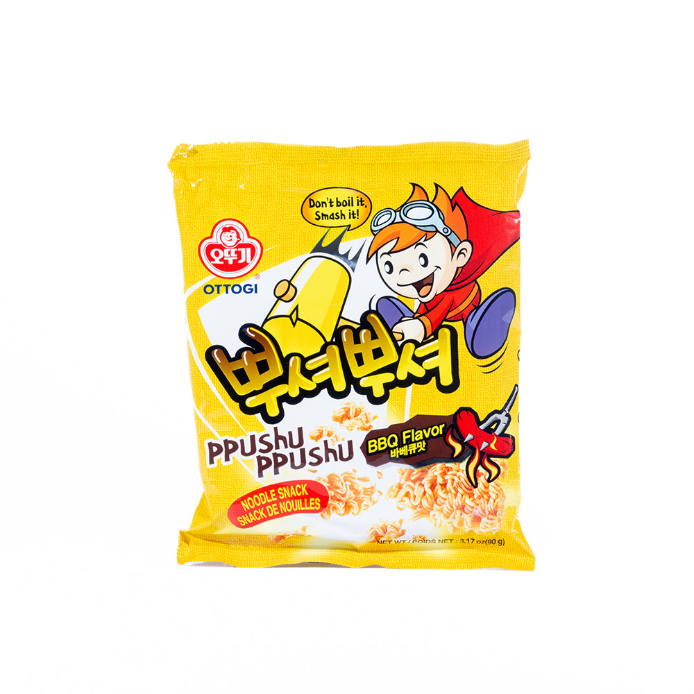 Ppushu Ppushu Noodle Snack BBQ Flavor